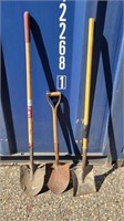 Yard/garden shovels