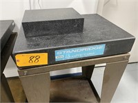 (3) GRANITE SURFACE PLATES w/ STAND
