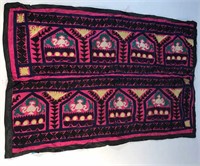 SILK EMBROIDERED SUZANI WALL HANGING