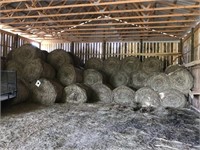 51 Round bales of hay