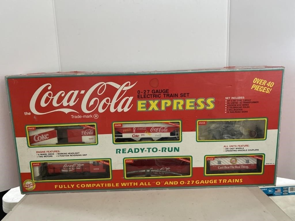 (I) Coca-Cola Train Set. 
Coca-Cola Express
