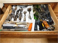 Contents of Silverware Drawer