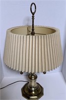 Table lamp brass finish 24” H.