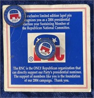 2-2007 US Republican Collectible pins