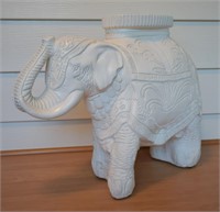 Large Heavy Elephant Plant Stand / Table