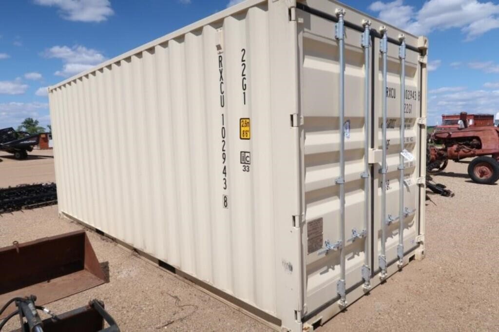 1 Trip 20' Shipping Container
