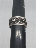 Vintage Taxco Mexico Sterling Silver Ring