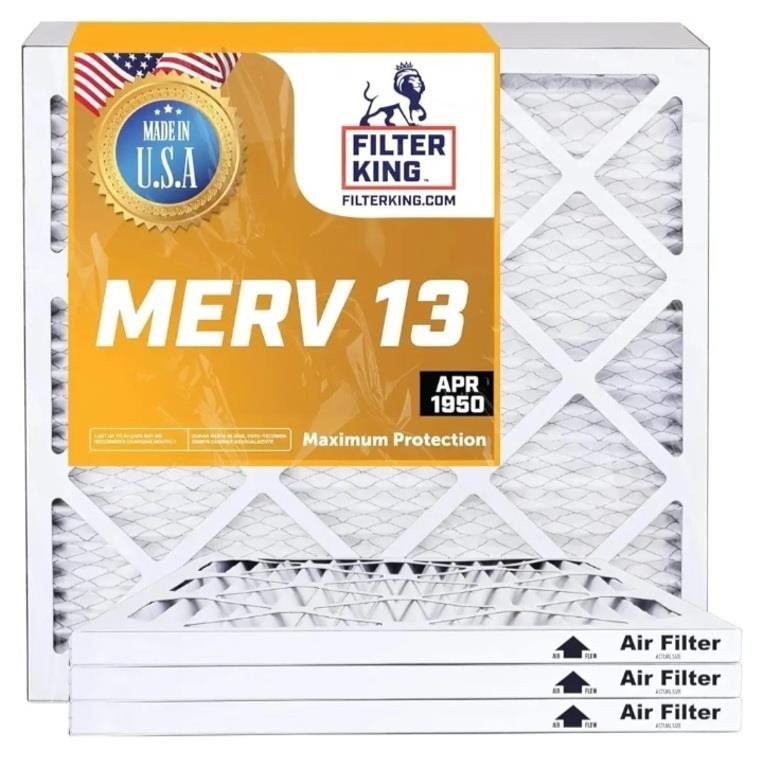 Filter King 20x30x1 Air Filter | 4-PACK | MERV 1