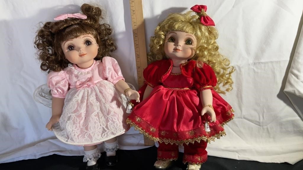 Marie Osmond  Porcelain Dolls (2)