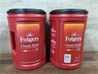 2-43.5 oz Folgers coffee