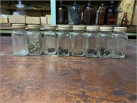 Small Jars Some With Hardware