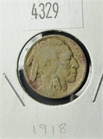 1918 Buffalo Nickel G4 Condition