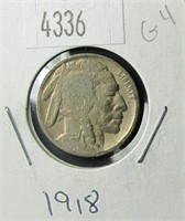 1918 Buffalo Nickel G4 Condition