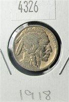 1918 Buffalo Nickel G4 Condition