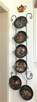 HANGING PLATE HOLDERS & PLATES