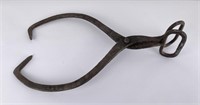 Antique Iron Ice Tongs