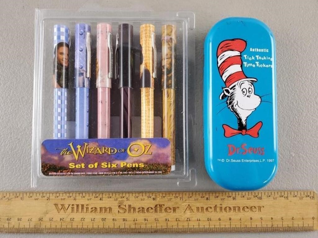 Wizard of Oz Pens & Dr. Seuss Watch