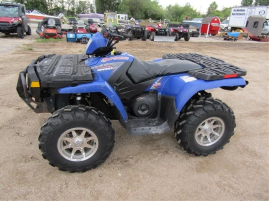 2005 Polaris Sportsman 500HO On Demand AWD, 6780K