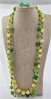 Vintage Glass Bead Necklace Lot