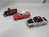 3 toy cars 1/50