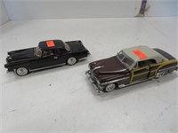 2 toy cars 1/50