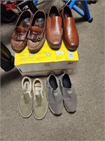 Lot 4 Pair Men's shoes size 10 to 101/2