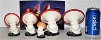 Disney Classic Figurines Fantasia 5 Mushrooms