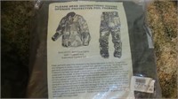 Woodland Camo Water-Resistant Jacket/Pants Set