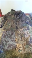 Camo Pants (Sz 50) & Jacket XL