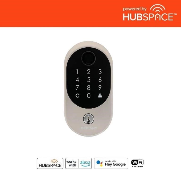 C2075  Defiant Biometric Touchpad Deadbolt