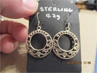 Silver Earrings-4.2 g