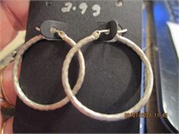 Silver Earrings-2.9 g