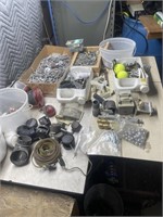 Quantity of miscellaneous hardware