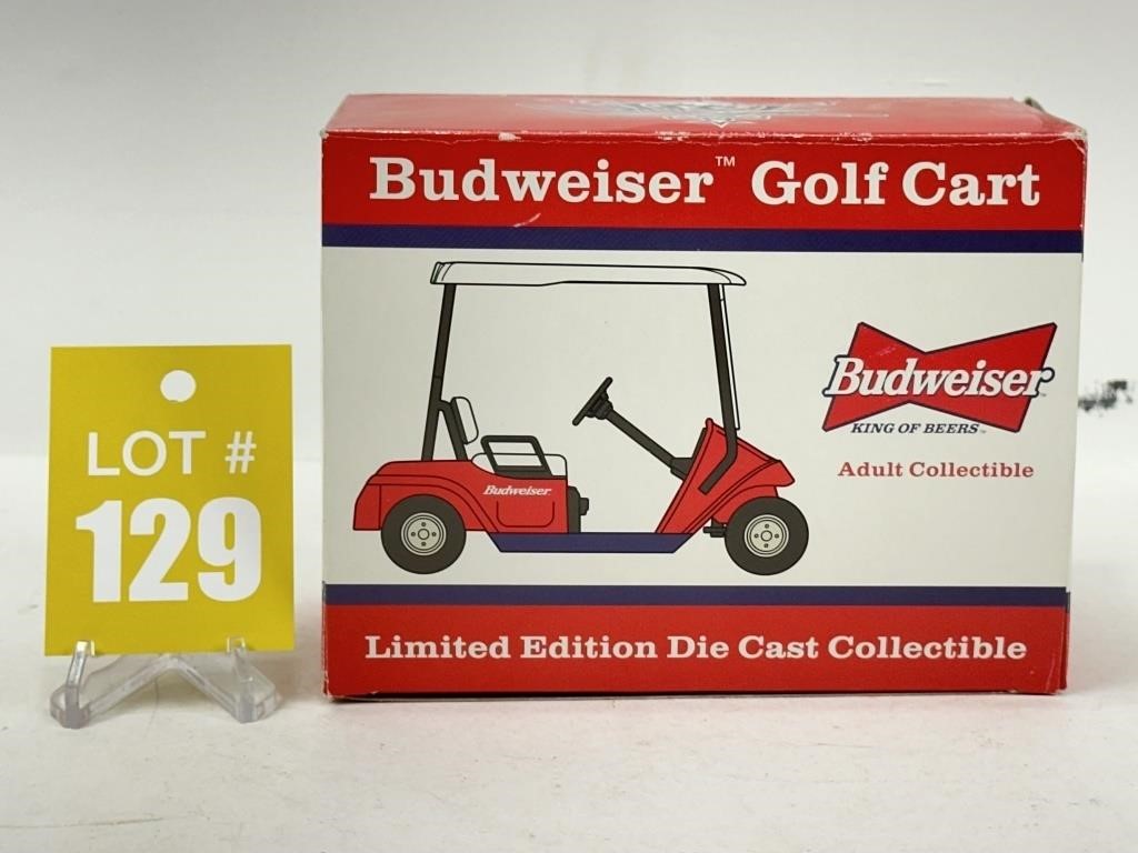 Budweiser Golf Cart