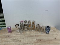 Lot of tumblers and glasses
