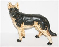 Cast Iron German Shepherd Dog Bank