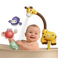 TUMAMA Baby Bath Toy with Shower Head and 3