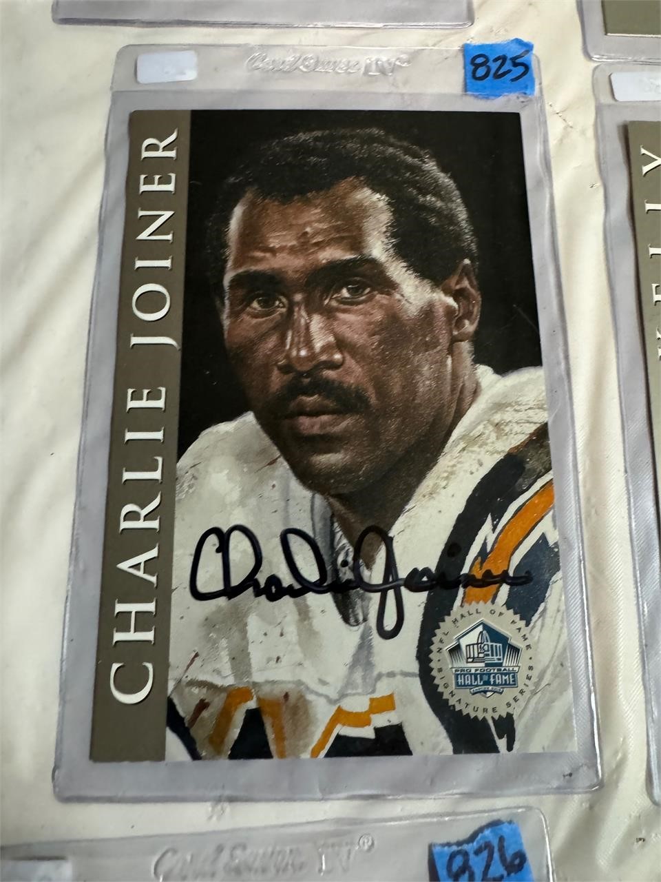 HOF Card-Charlie Joiner-Signed