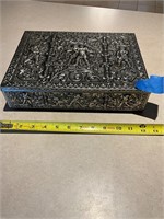 Ornate box- sewing supplies