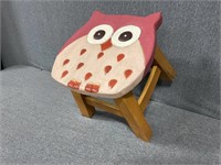 Cute Owl Footstool