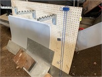 Building Supplies-Pegboards (2)5'x4' & assorted