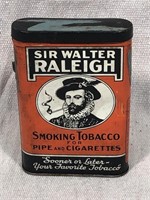 Sir Walter Raleigh tobacco can
