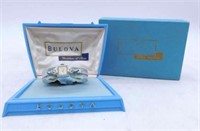 Bulova Watch in an Art Deco Presentation Case.