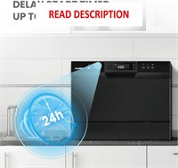 Comfee 21.6-in Dishwasher  Black  49-dBA