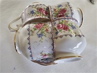 Royal Albert Petit Point cups and saucers