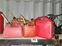 Gas cans (5)