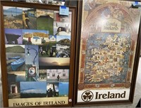 (2) Ireland Posters Framed