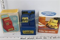 Uncle Sam's 3 Coin Register Bank & Robie bank