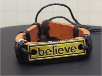 Leather bracelet