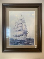 The USCG BARQUE “Eagle” Framed print